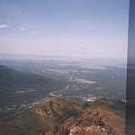 Panoramic view from the top of Baldy. Photo by Ross Timm.