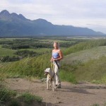 Kim and Boss. Photo by Kim Jordan.