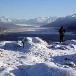 View from the top in winter.
