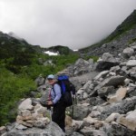 Boulder field. Photo by Barb Cary A.