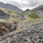 Approaching the top of the pass