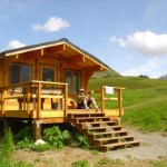 New Devil's Pass cabin. Photo by Frank Baker.