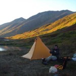 Devil's Pass camp. Photo by Frank Baker.