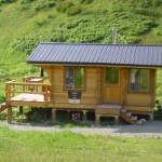 New Devil's Pass cabin. Photo by Frank Baker.
