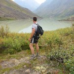 Eagle Lake with peak in back. Photo by Keith Weinhold.