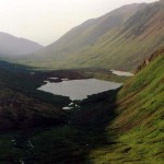 View of Symphony Lake from Back Canyon