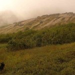 First glimpse of hill