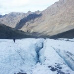 Flute Glacier. Photo by Clint Helander.