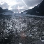 Flute Glacier. Photo by Clint Helander.