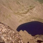 Hidden Tarn from O'Malley Peak. Photo by Ross Timm.