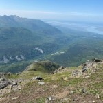The view from near the summit.