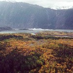 View from Foehn Ridge in autumn