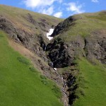 Back valley waterfall