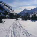 Trail in winter. Photo by Barclay Roeder.