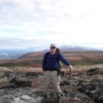 Frank at Tarn Point. Photo by Frank Baker.