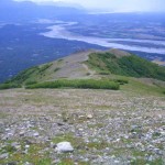 At treeline. Photo by Dan F. (<a href='http://aktrailhead.com'>AKTrailhead.com</a>).