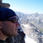 Matt at ridgeline. Photo by Matt Lux.