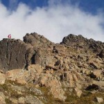 Summit boulders. Photo by Clark Russell.