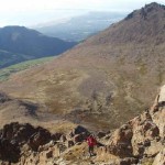 Trail to top. Photo by Clark Russell.