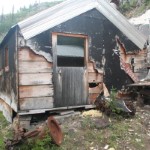 An old mining building at Rambler Mine