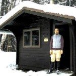 Caribou Creek cabin.