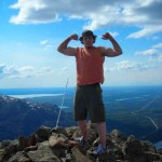 At summit. Photo by Danny Autrey.