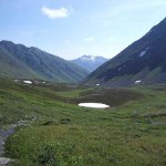 Looking back on 1st valley