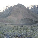 Tanaina Peak and Lake. Photo by Tony Lutes.