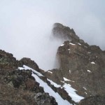 Eerie summit. Photo by Paul 'Kegger' Koecher.