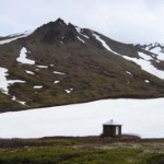 Coming up to the cabin. Photo by Kathy.