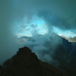 Cloud passing. Photo by Conrad.